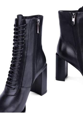 Жіночі Черевики TY880-0603-1 Чорний Шкіра Attizzare (299896267)