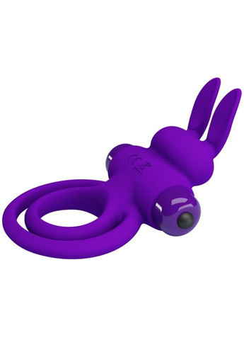 Подвійне ерекційне кільце з вібростімуляцією клітора "Vibrant penis ring III" LyBaile (302227254)