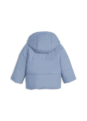 Синя демісезонна дитяча куртка minicats hooded padded jacket toddlers Puma
