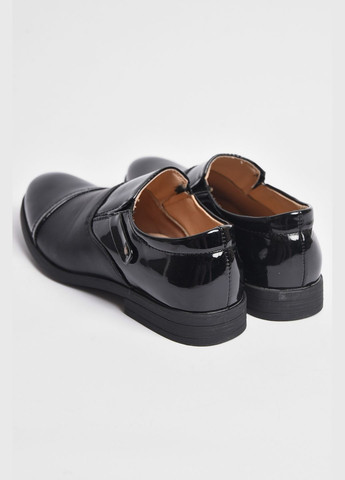 Туфлі підліткові для хлопчика чорного кольору Let's Shop (289456983)