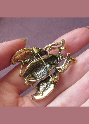 Винтажный стиль - брошь насекомое в стразах, 10-868 Fashion Jewelry (336550564)