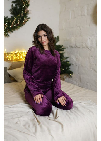 Фиолетовая пижама для девочки (подростковая) hc (h001-6079-034-2) Носи своє
