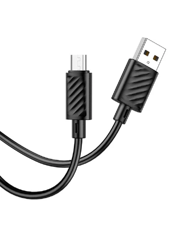 Кабель X88 Gratified charging data cable для Micro Black Hoco (385616641)