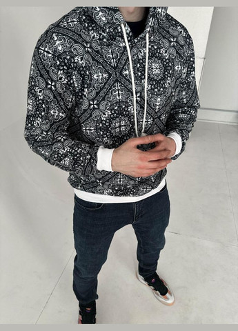 Худі чоловіче весна літо осінь принт трикотаж No Brand (370954904)