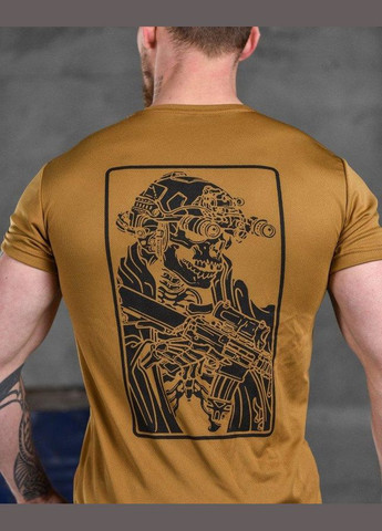 Тактична потовідвідна футболка Odin кайот welcome 2XL No Brand (286380034)