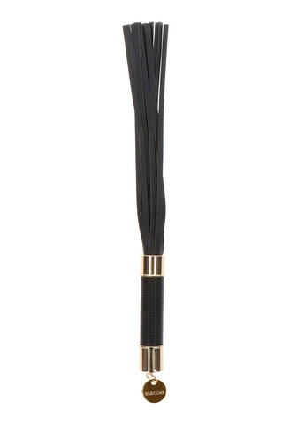 Флогер з підвіскою на ручці, екошкіра, чорний, 35 см Taboom (289783703)