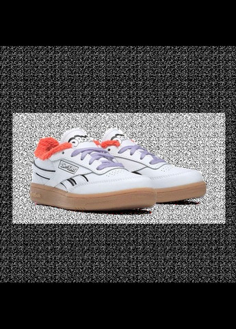 Белые всесезонные кроссовки детские, club c revenge - 27.5 Reebok