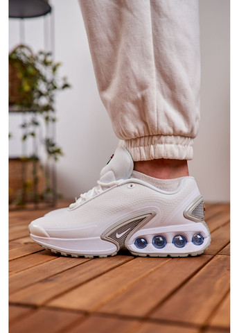 Белые демисезонные кроссовки мужские nike air max dn full white найк аир макс дн No Brand