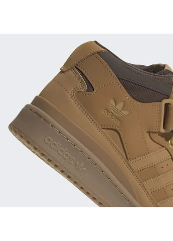 Коричневі кросівки forum mid brown gx7079 демісезон adidas