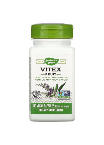 Натуральная добавка Vitex Fruit, 100 вегакапсул Nature's Way (293421610)