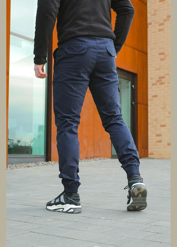 Темно-синие брюки Vakko