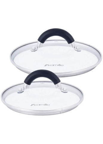 Набір 2 каструлі Marsaili 1.8л, 2.5л з силіконовими ручками Kamille (330020375)