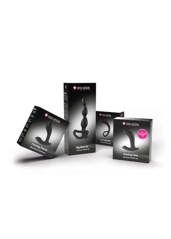 Масажер простати Mystim Twisting Tom з моделюванням форми для електростимулятора, діаметр 3,7 см No Brand (366877795)