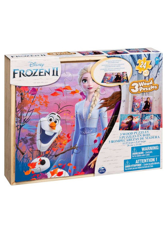 Пазл дерев'яний 3 в 1 “Холодне серце 2” Spin Master (335055019)