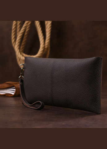 Кожаная матовая тревел-косметичка 16418 Shvigel (298568590)