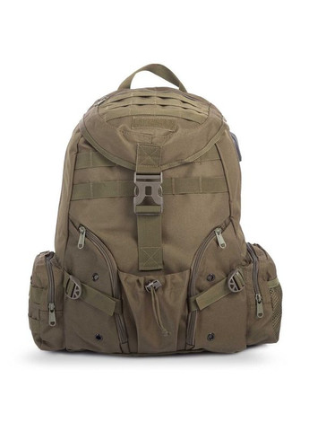 Рюкзак тактический трехдневный штурмовой SILVER Pro (нейлон, оксфорд, р-р 44x30x15см, 20л, Оливковый) (TY-03_Оливковый) SILVER KNIGHT (361436419)