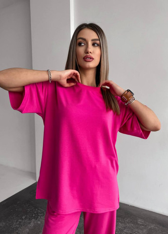 Костюм-двійка: футболка та штани прямого крою Tik-Tak (330147081)