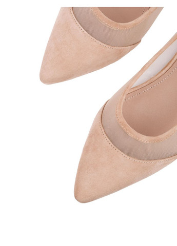 Жіночі жіночі балетки 2981-3 бежевий замша MIRATON | бежеві (325609288)