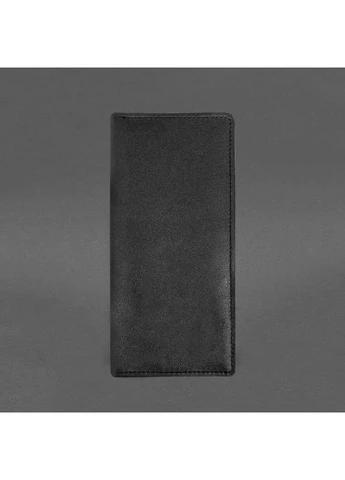 Кожаный портмоне-купюрник 12.0 черное Краст BlankNote (393218857)