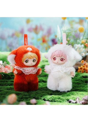 Колекційна м'яка іграшка з кільцем "Паті звіряток" 17Zl-0601 серії "Ziyuli" POP TOP (366421267)