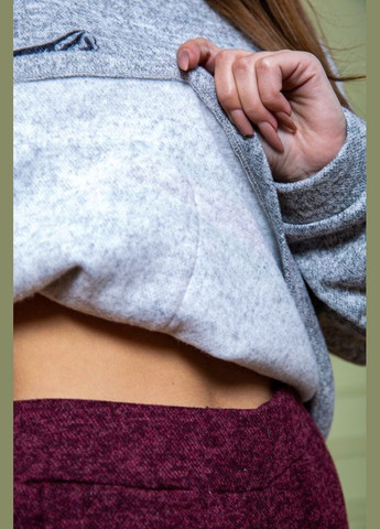 Ангоровый женский костюм, серо-бордового цвета, 172R1228 Ager (292130740)