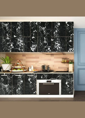 Самоклеюча плівка мармур з білим 0,45х10мх0,07мм (3DPanda-1280) Sticker Wall (323155469)
