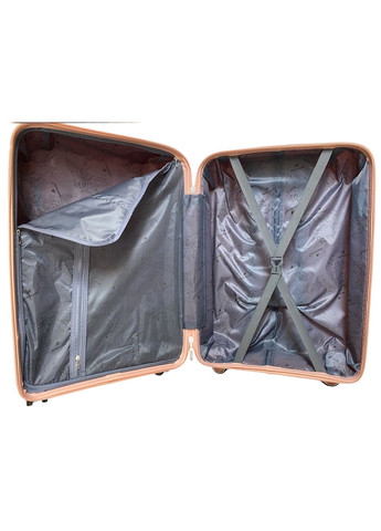 Валіза мала під ручну поклажу S Madisson 51103 поліпропілен Персиковий Snowball (328389020)