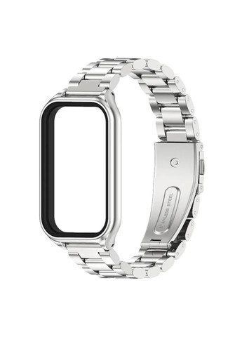 Металлический ремешок для фитнес браслета Xiaomi Redmi Smart Band 2 - Silver MiJobs (266914424)