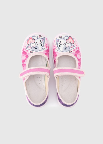 Розовые слипоны для девочки 360-430 розовый shop (2000990000521) Waldi