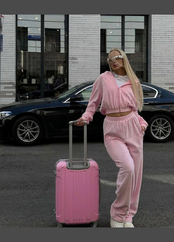 Жіночий велюровий костюм з кофтою та штанами Adelante (342327878)