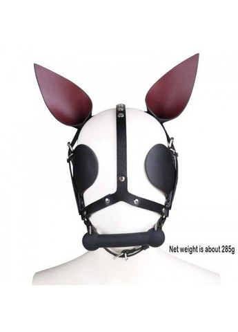 Маска собаки для бдсм вечірки з кляпом кісточкою Dog N Sex Lovetoy (303888967)