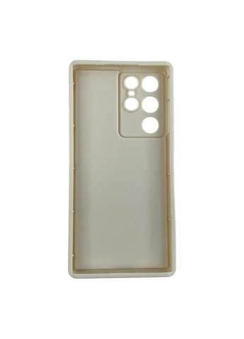 Чохол силіконовий Soft Touch для Galaxy S22 Ultra молочний (Повний захист камери) Samsung (394049435)