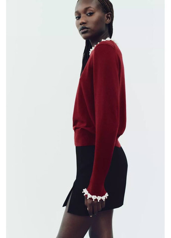 Червоний джемпер Zara