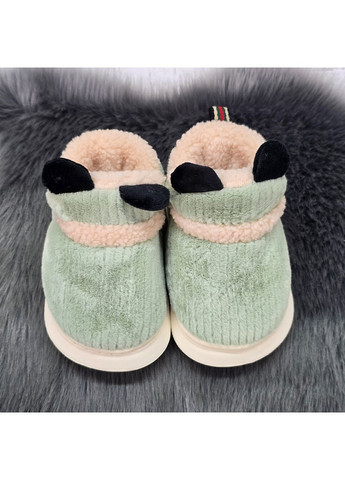 Тапочки чуні дитячі вельветові на об'ємній пінковій підошві Lion (370303131)