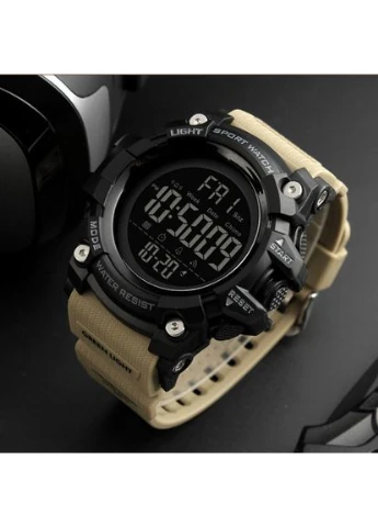 1384 Black-Khaki Wrisband Skmei (377483082)