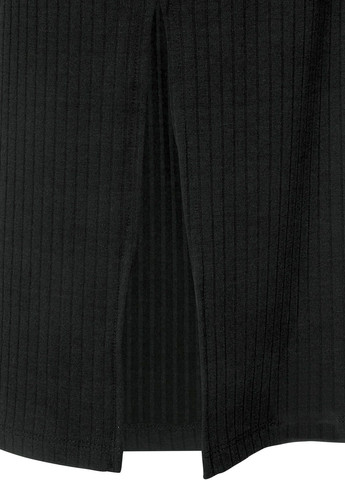 Черное повседневный платье Lascana однотонное