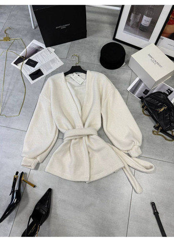 Молочный демисезонный кардиган MonCher