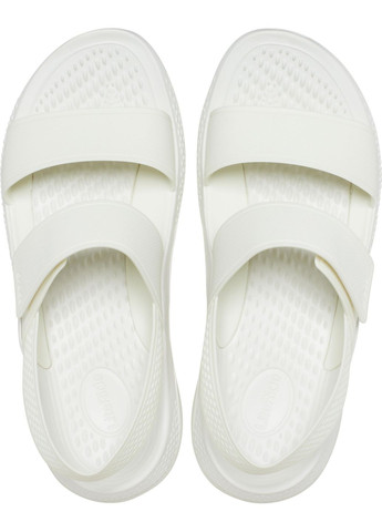 Жіночі сандалі LiteRide 360 Sandal Women Almost White 37-7-24 см 206711 Crocs (285716553)