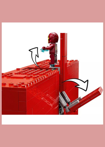 Конструктор Marvel Логотип і мініфігурки (76313) Lego (333253051)