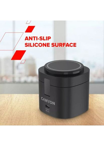 Бездротовий зарядний пристрій OnCharge 405 з адаптером Black (CNS-WCS405B) Canyon (366828502)