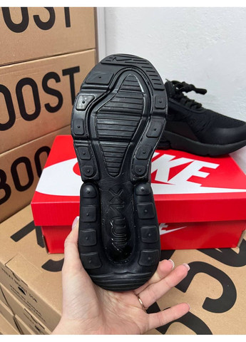 Черные демисезонные кроссовки мужские nike air max 270 full black найк аир макс 270 No Brand