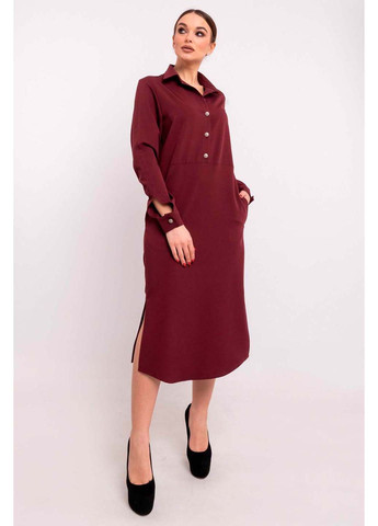 Бордовое платье Ри Мари