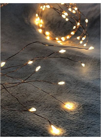 Гірлянда Охапка струн Luca Lighting 3м теплий білий світлодіодна для дому та вулиці прикраса інтер'єру ProDobro (367266518)