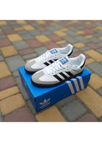 Білі кросівки чоловічі adidas демісезон ORIGINAL SAMBA