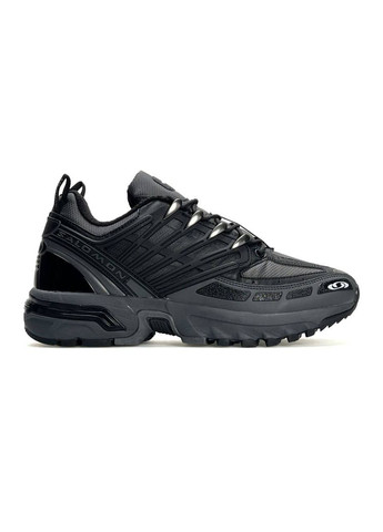 Темно-серые демисезонные кроссовки мужские salomon grey No Brand ACS Pro GTX