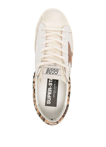 Кроссовки Ball Star Glitter Insert Beige GWF01042-F008167-83260 Golden Goose бежевые демисезоны (398002662)