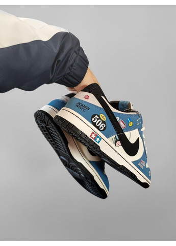 КРОССОВКИ ЖЕНСКИЕ NIKE SB DUNK LOW JACKMAN WHEELS LUX НАЙК СБ ДАНК No Brand белые демисезоны (367173273)