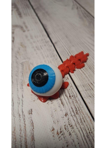 Рухлива флексі іграшка на Хелловін "Око з кров'ю" 3D друк No Brand (372186037)