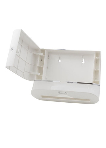 HSD-E6002 Раздатчик складных бумажных полотенец, ключ, белый 250-300 листов Trento Sanitary Ware (326843813)