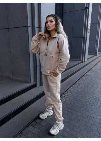 Женский флисовый спортивный костюм FINO Mode (362257197)